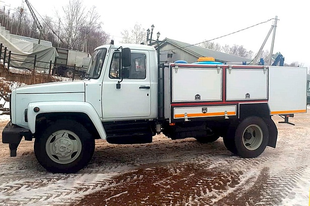 Автомобиль технического обслуживания (АТО) ГАЗ-33098. Реализованный проект.