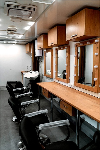 «Гримерный комплекс» на базе ГАЗонNext. Реализованный проект.